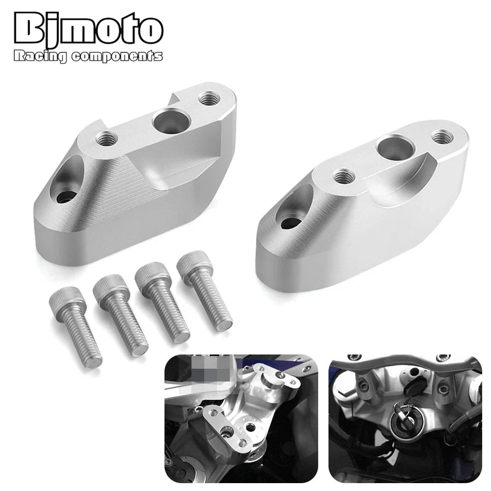 

For BMW R1200RS 2015 2016 2017 2018 Motorcycle Aluminum Alloy Handlebar Risers Height up Adapters