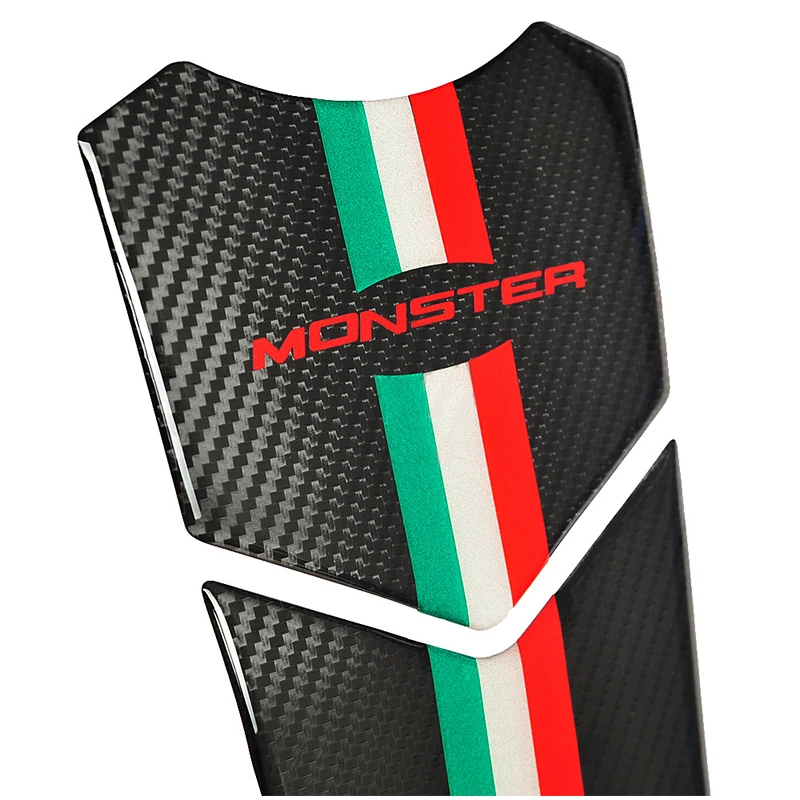 ドゥカティ Monster600 Monster696 Monster821 1998-2019 オートバイタンクパッドプロテクターオイルステッカーケーススリップオン DUCATI Monster-821