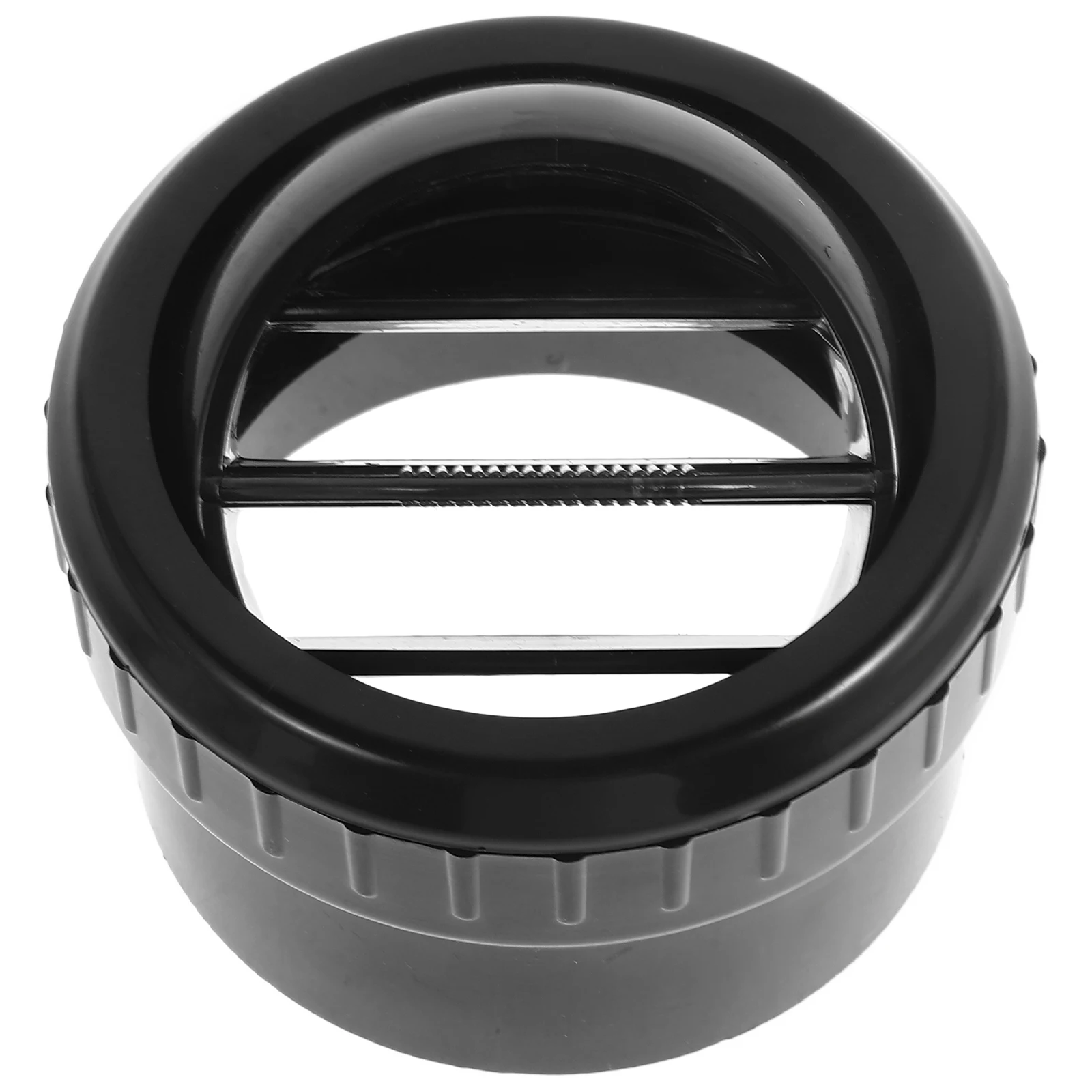 

Air Conditioner Outlet Vent Cover Spherical Panel Camper Replacement Black Louver Duct RV Vent Adjustable Versatile Easy