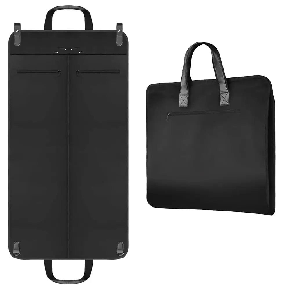 

Free Shipping43\ Garment Bags for Travel, Heavy Duty Suit Travel Bag for Men&Women, Foldable Garment Bags for Hanging Clothes w