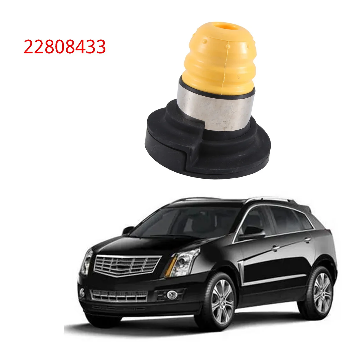 A61E-Rear Jounce Bumper Bump Stop 22808433 for Cadillac SRX 2010-2016