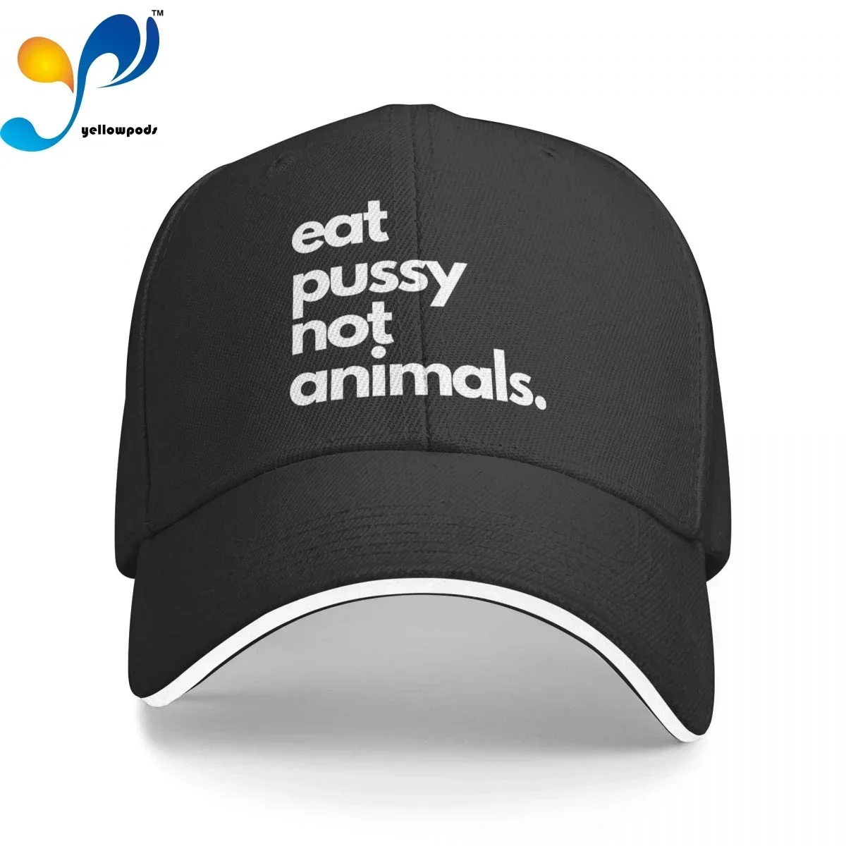 Unisex Cotton Cap For Women Men Eat Pussy Not Animals Fashion Baseball Cap Adjustable Outdoor Streetwear Hat