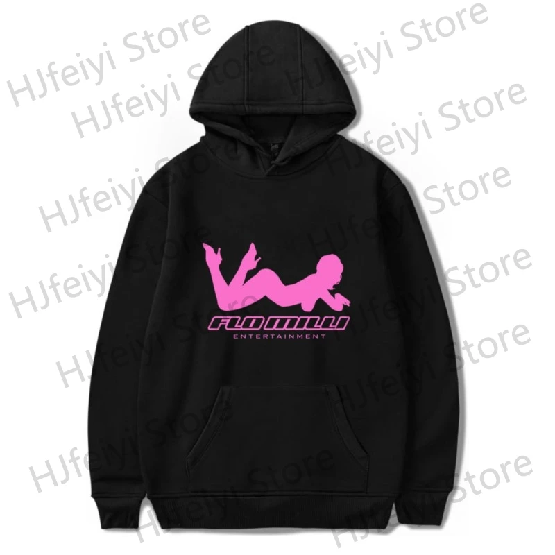 Flo Milli ENTERTAINMENT Hoodies Merch Winter For Men/Women Unisex Casuals Cosplay Long Sleeve Sweatshirt Hooded