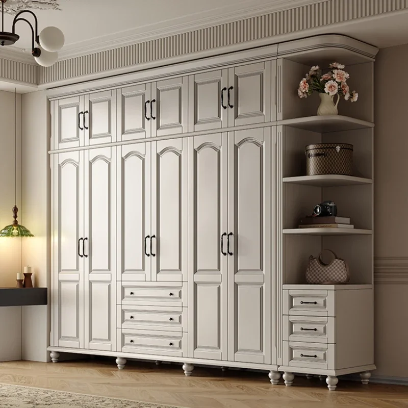 Living Room Luxury Wardrobes Storage Women Girls White Home Wardrobes Closet Organizer Armario Armable De Ropa Bedroom Furniture