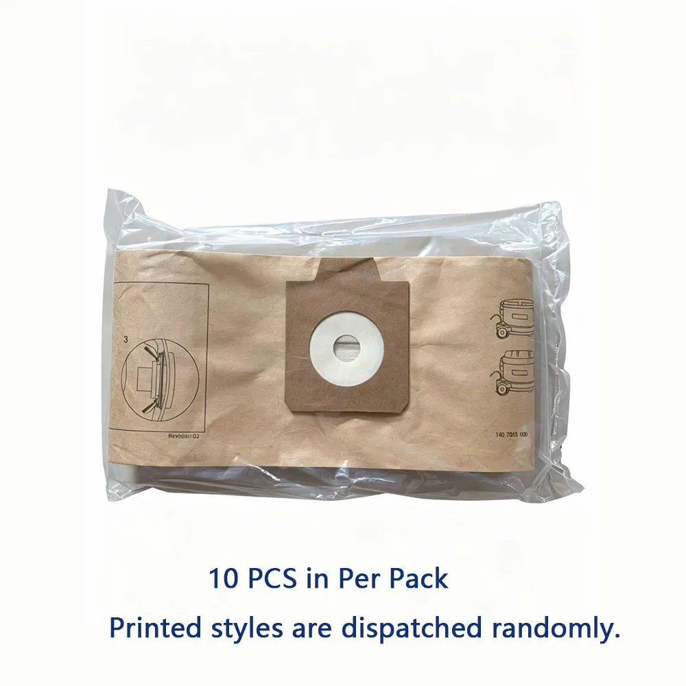 5/10-Pack Fast Delivery Ready to Ship Eco-Friendly Vacuum Cleaner Bags for Nilfisk Gd920 Gd925 Gd930 Gd940