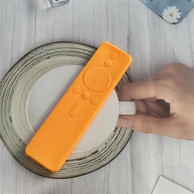 حافظة تحكم عن بعد من السيليكون الناعم ، مقاومة للأتربة ، مانعة للانزلاق ، غطاء عصا التلفزيون عن بعد Mi ، Xiaomi 4A