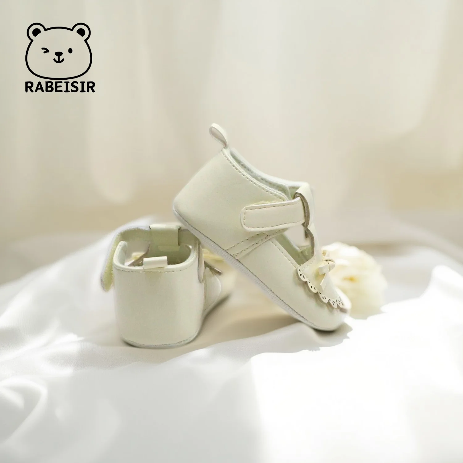 طفلة الأميرة أحذية 0-18 أشهر طفل حذاء طفل صغير باوتو أحذية لينة وحيد الرجعية النمط البريطاني أحذية من الجلد الصغيرة