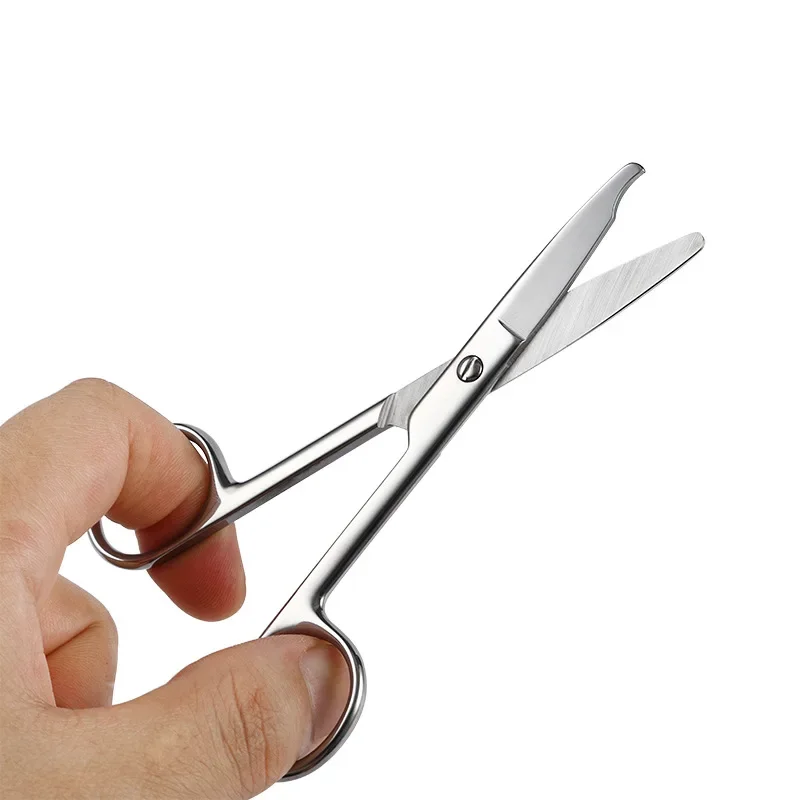 1pc 12.5/14cm Stitch Scissor Remove Suture Scissors Stainless Steel Surgery Wire Cutter Medical Trimming Crescent Notch Scissors