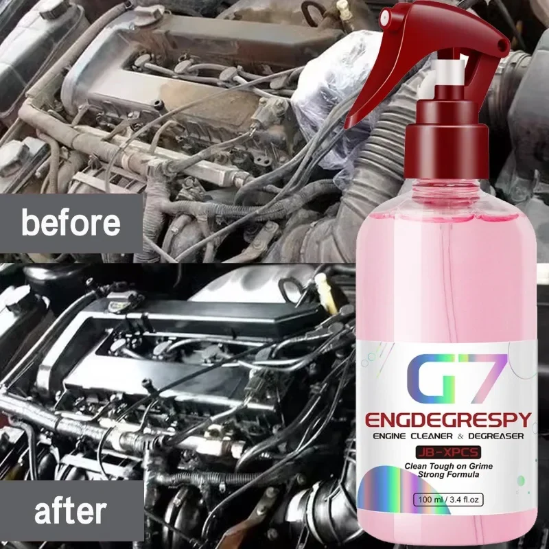 Car Engine Bay Cleaner Powerful Decontamination Cleaning Product for Engine Compartment Auto Detailer Car Cleaning Products