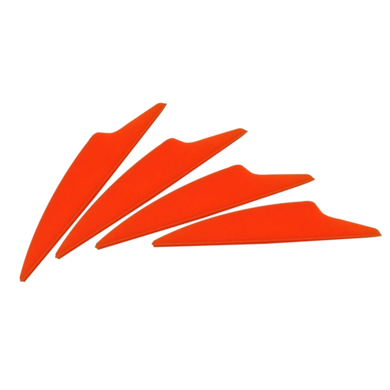 

100 pcs 2.5 inch Archery Dolphin Plastic Vane Fletching for DIY Arrow Archery Bow Hunting Shooting Indoor Outdoor
