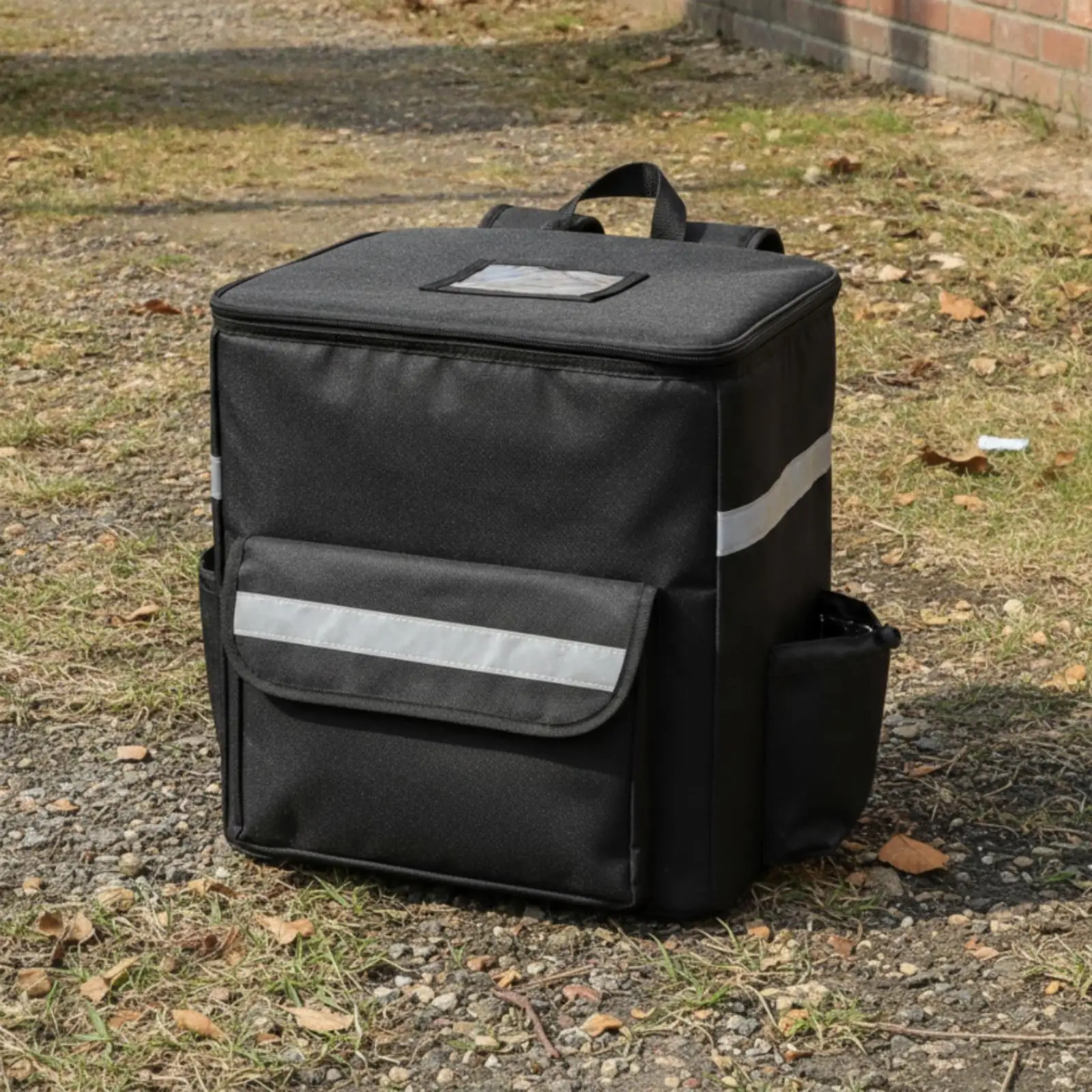 Insulated Food Heat-Resistant Bag Retaining Insulated Meal Carrier Backpack 600D