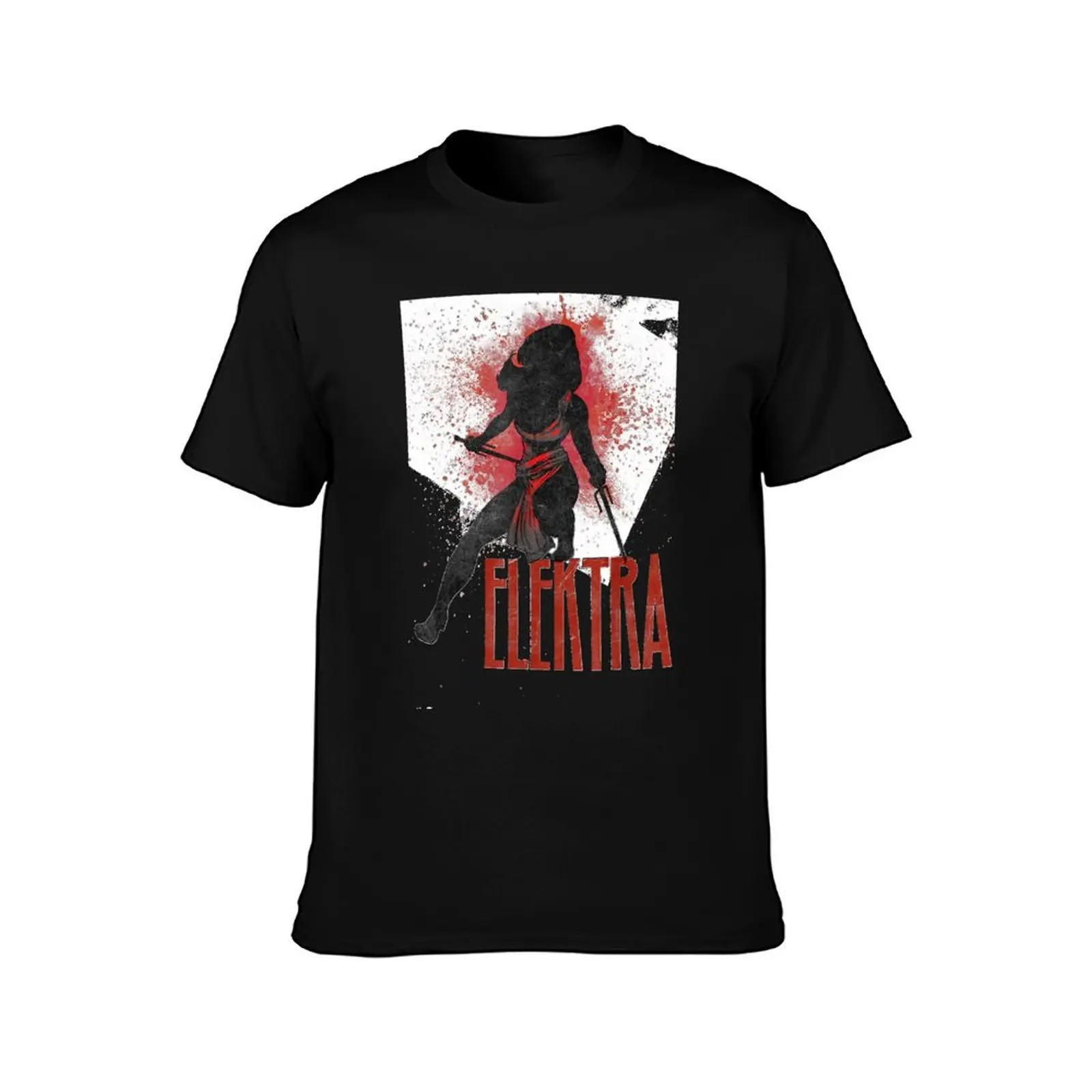 Elektra Pain Mistaken For Paint Graphic T-Shirt plus size tops vintage anime shirt blue archive mens graphic t-shirts pack