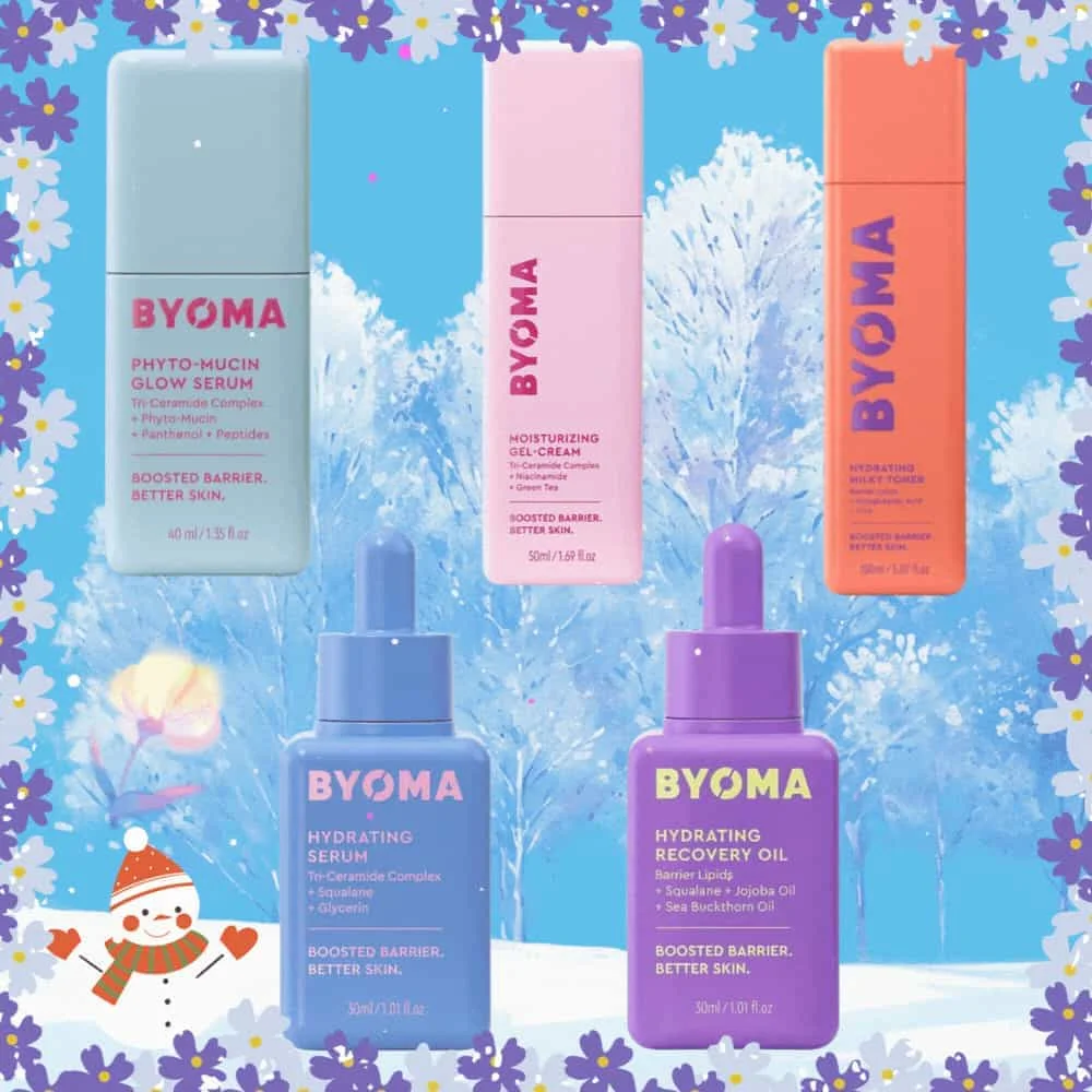 BYOMA-aceite de recuperación hidratante, barrera potenciada, suero hidratante, crema de Gel hidratante, suero brillante Phyto Mucin, juego de aceites faciales de lujo