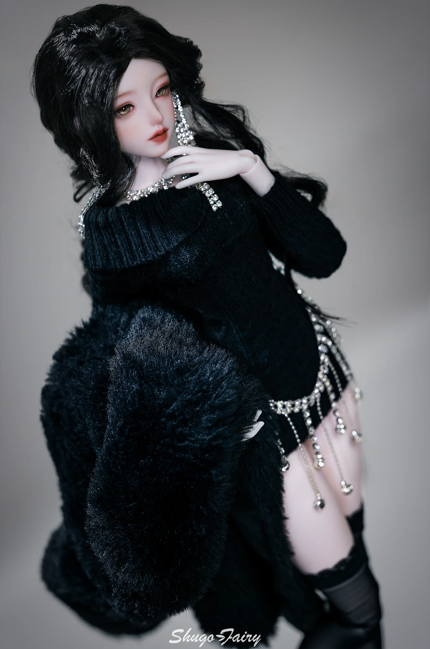 Seekly C 1/4 BJD Full Set City Belle Rich Lady Style Articulated Charming Resin Ball-Jointed Doll ShugaFairy Gift Collection