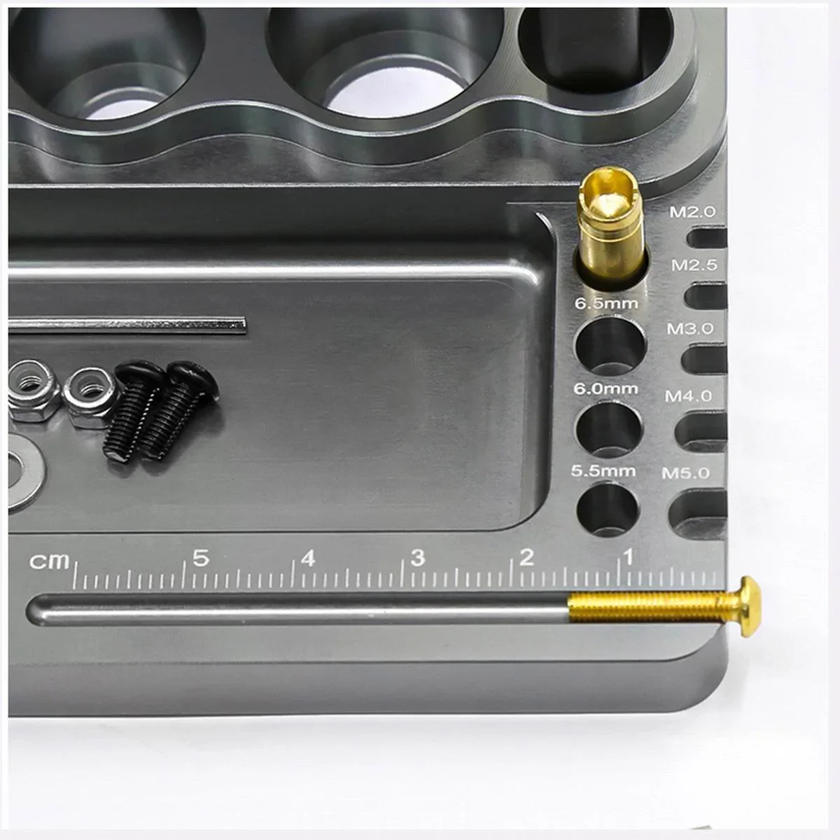 Outil multifonction tournevis Support Support de rangement pour 1/8 1/10 Tamiya SCX10 TRX4 RC voiture avion bateau quadrirotor Drone UAV