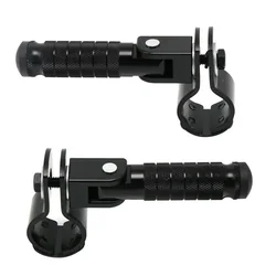CNC Aluminum Motorcycle Part 8mm Universal Pedals Folded Footrest Footpeg For Motorcycles Mopeds, Karts, Scooters