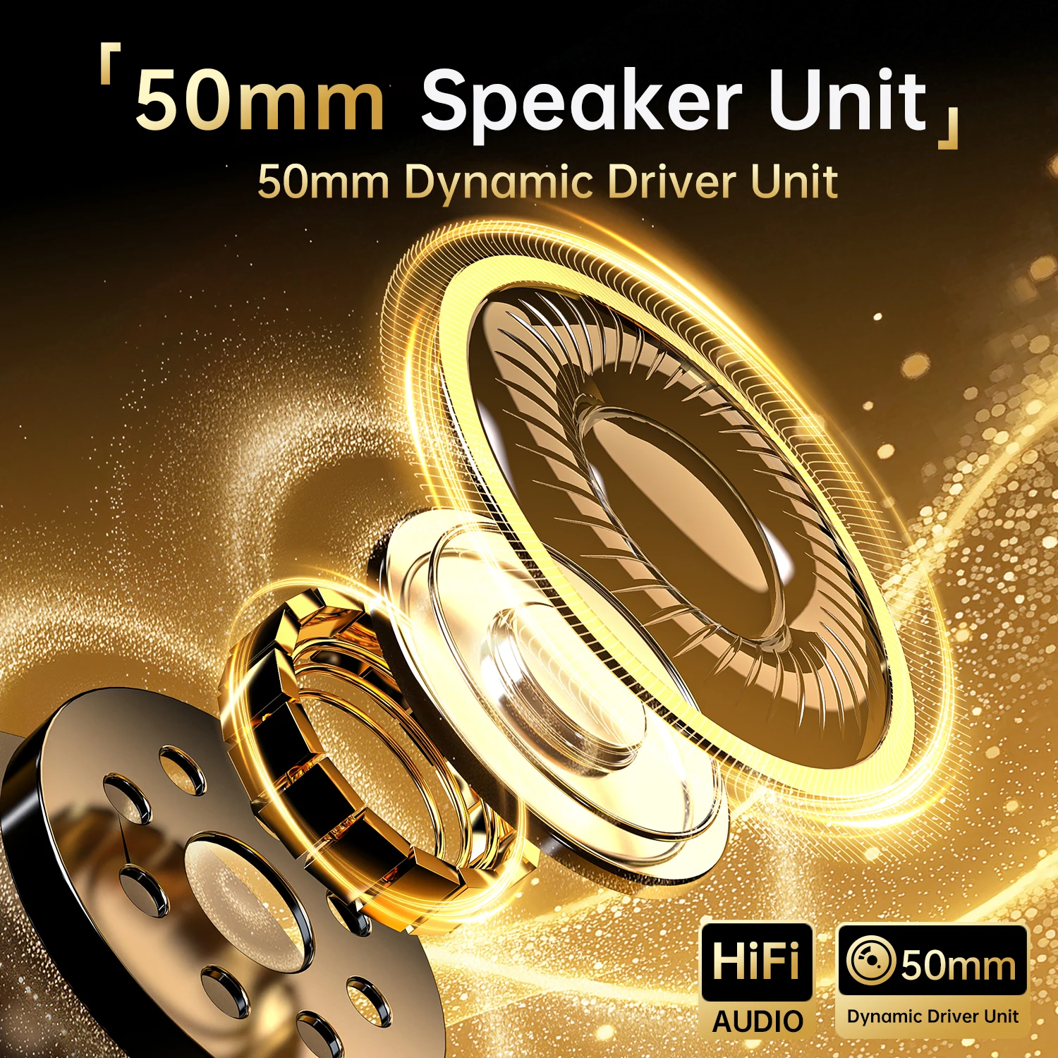 ATTACK SHARK L30Pro Gaming Headset, 2.4GHz Bluetooth 5.3 USB Sound Card and 3.5mm, 50mm Drivers, 1100mAh, Detachable Microphone image 4