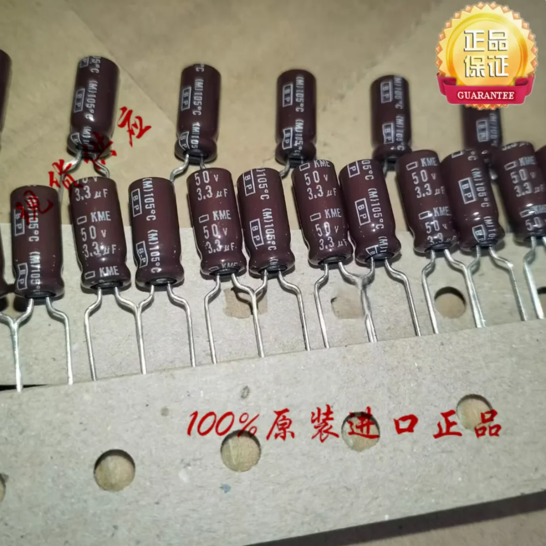 

Конденсатор NCC Black King Kong 3.3UF 50V (Япония), 50V3.3UF 5*11 KME BP, бесступенчатый