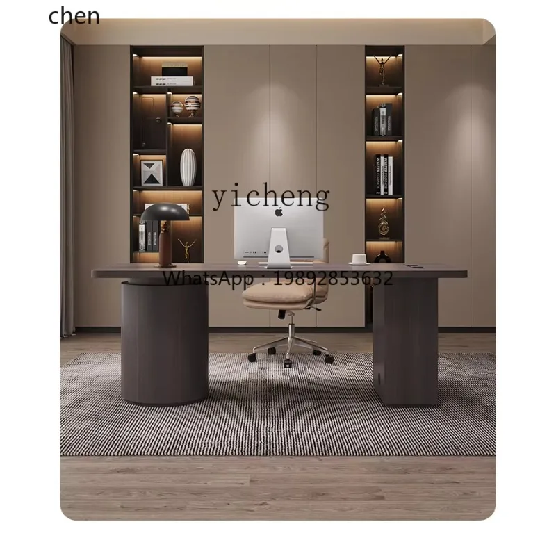 

BGZ minimalist modern home solid workbench computer desk writing desk desk