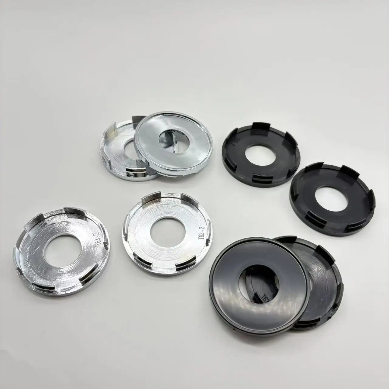 

4pcs 63MM (59MM I.D) Emblem Car Wheel Center Caps for HRE Car Wheels Hub Rim Hubcaps Cover Replace Accessories