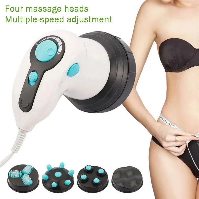 Massage infrarouge portatif 4 en 1, masseur électrique pour le corps, Massage ondulé, Machine pour la tête et le corps