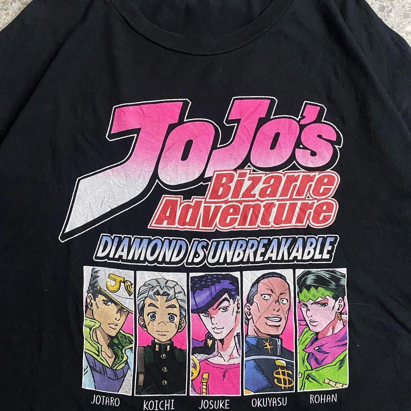 JoJos Bizarre Adventure Diamond Josuke Jotaro Rohan Koichi Graphic Tee Cotton Mens Womens T-Shirt Summer Vintage Streetwear