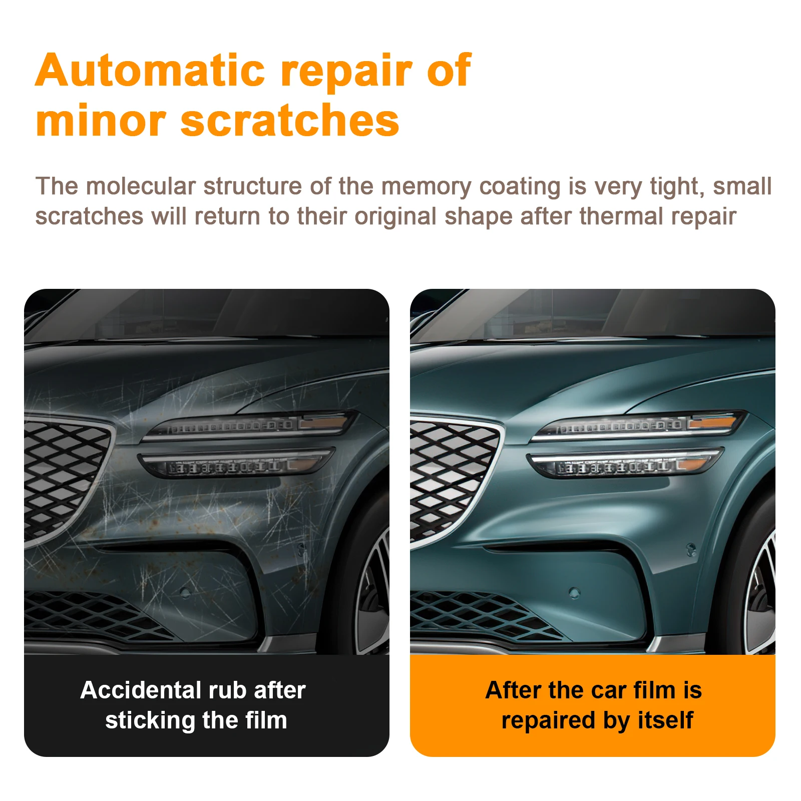 제네시스 일렉트리파이드 GV70 2026, 2027, - Car Paint Protection Film Kit Pre Cut 리뷰 및 가격