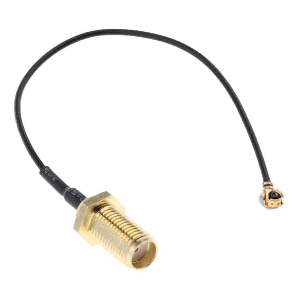 Antenna Wifi Pigtail Cable UFL Mini PCI to SMA Bulkhead Female Connector Adapter for Bluetooth GPS