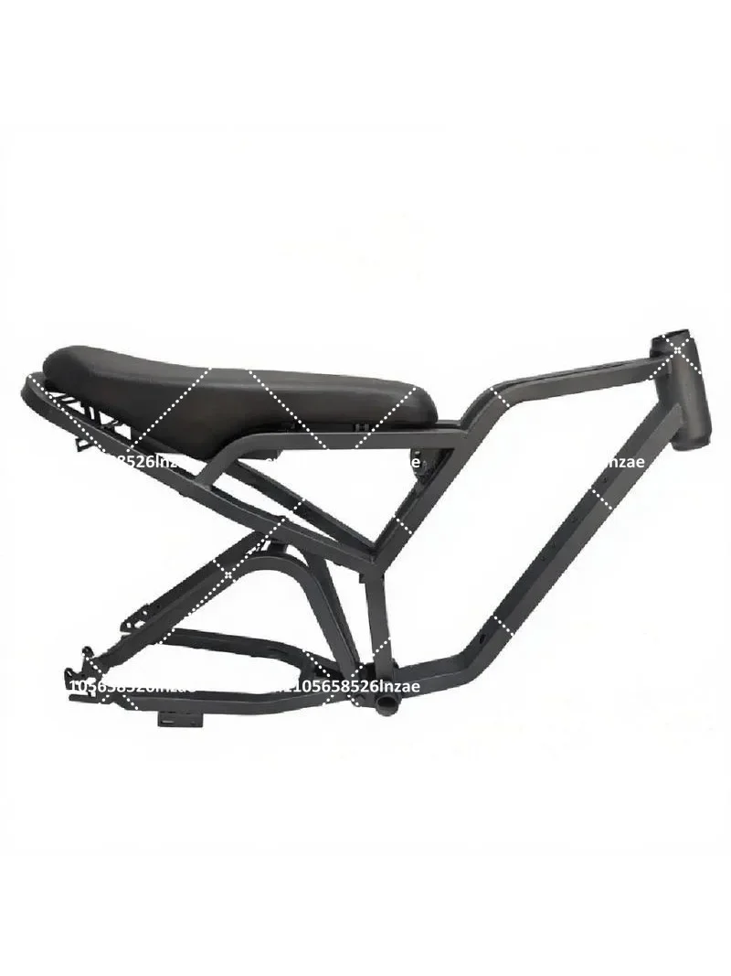 Afbeelding 6: Vintage 20 inch elektrische fietsframe sneeuw off-road motorfiets e-bike frame