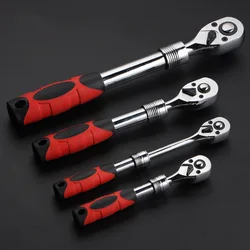 72-Tooth Adjustable Socket Ratchet Wrench 1/2