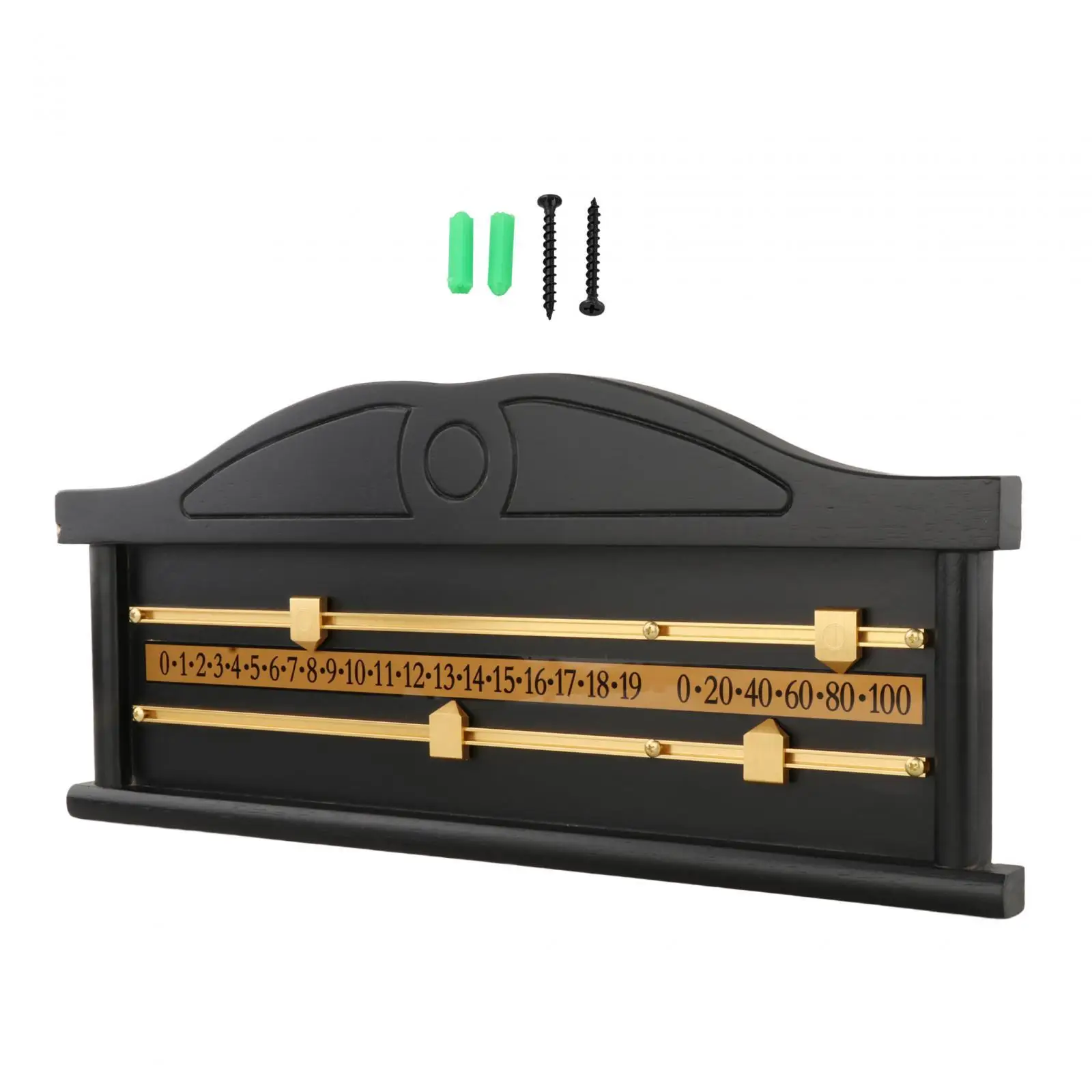 Wood Billiard Score Board Density Board Referee Gear Device Counters Shuffleboard Scoreboard for Club Accessories Tabletop Games