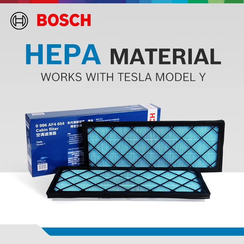 BOSCH Filtro Aria Cabina Per TESLA MOTORS Modello 3 06.2018- Modello Y 01.2021- 110768100 A 110768100 B 110768100 C