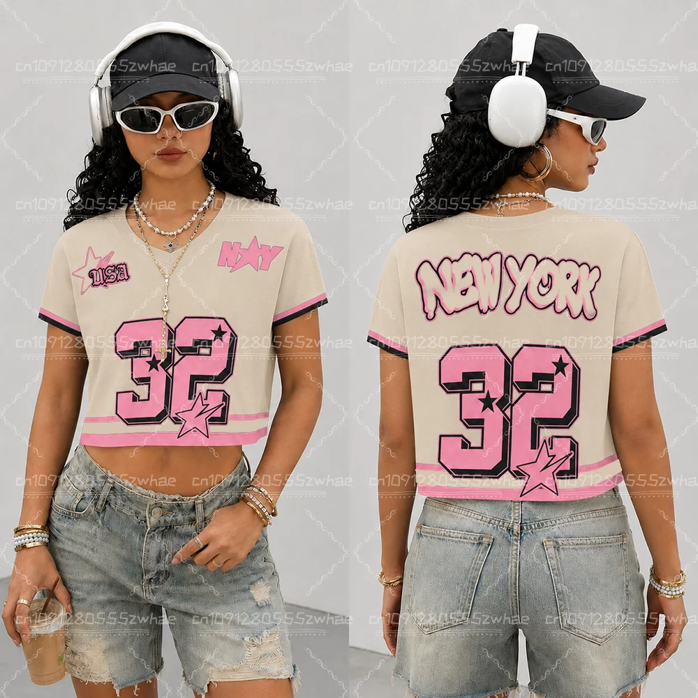 Camiseta Corta con Cuello Redo - Street Fashion New York 2026 reseña y precio