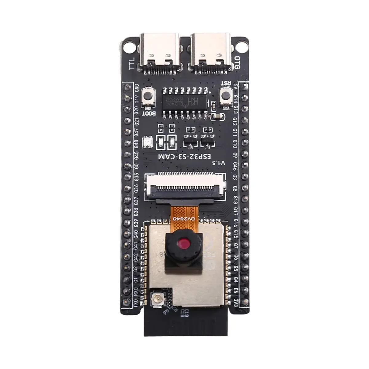 HDL ESP32-S3-CAM Development Board with OV5640 Camera Wifi Bluetooth ESP32-S3-N16R8 Module for IoT DIY Projects