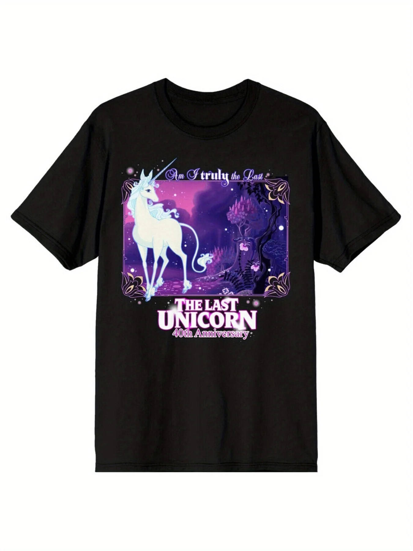 The Last Unicorn Anniversary, High quality men's T-shirt, made of 100% pure cotton material, soft and skin friendly, casual and