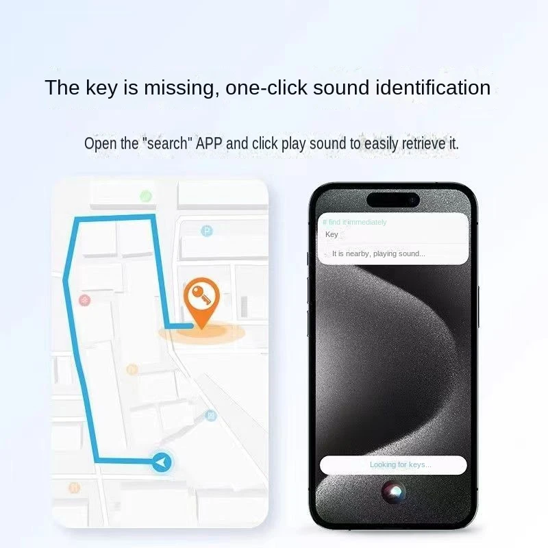 Imagem -06 - Mini Gps Tracker para Ios Localizador de Posicionamento Global Anti Lost Key Locator Carteira Itag Inteligente Bluetooth App Encontre-me