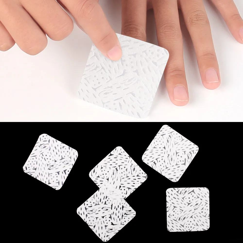 180/360pcs Nail Art Remover Manicure Nail Polish Remover salviette senza pelucchi punte in Gel acrilico tamponi di cotone rimuovi smalto per unghie