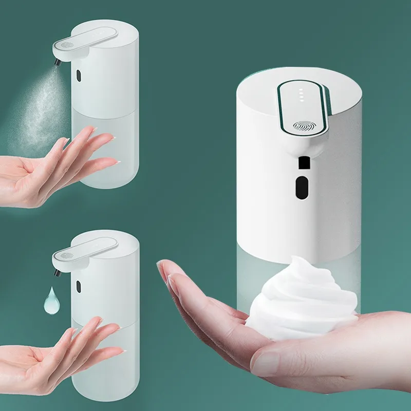 

Touchless Automatic Sensor Soap Dispenser USB Rechargeable Smart Infrared Sensor Liquid Foam Soap Dispenser Pump Hand Sanitizer