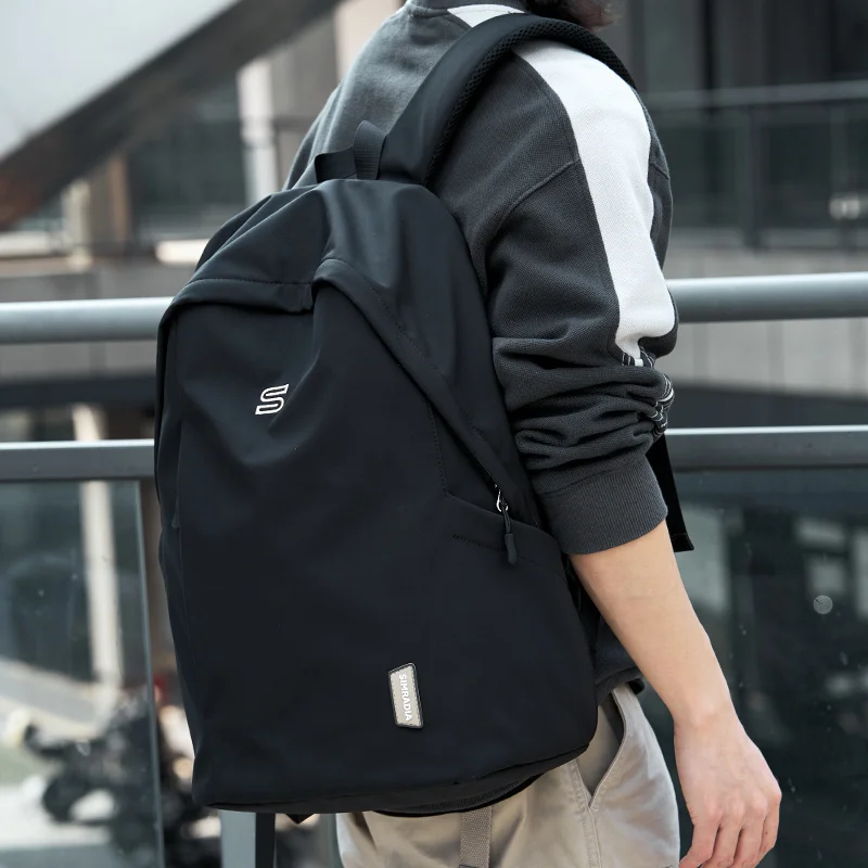 

Men's Backpack Lightweight 15.6inch Laptop Bag Casual Waterproof Oxford Youth Travel Backbag Teenage Outdoor Sport Student