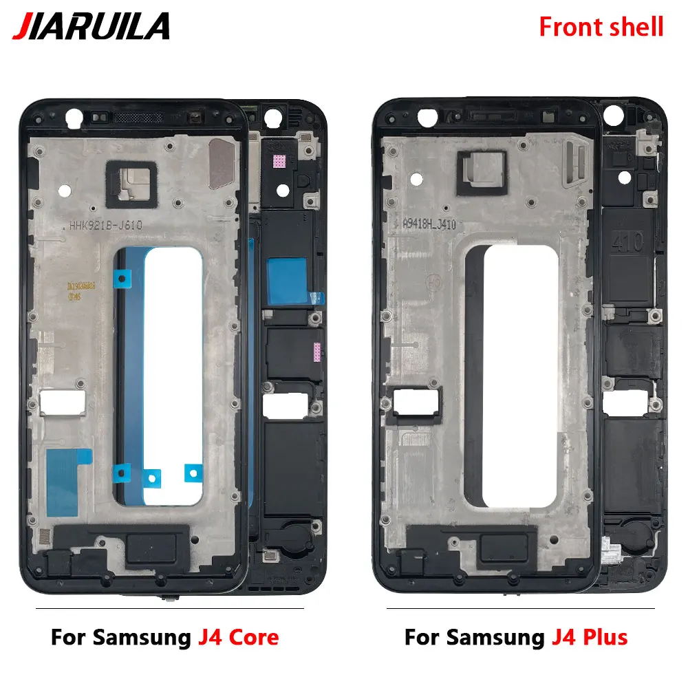 

Front Housing Bezel Frame Housing LCD Housing Front Middle Frame Cover For Samsung J4 Core J4 Plus