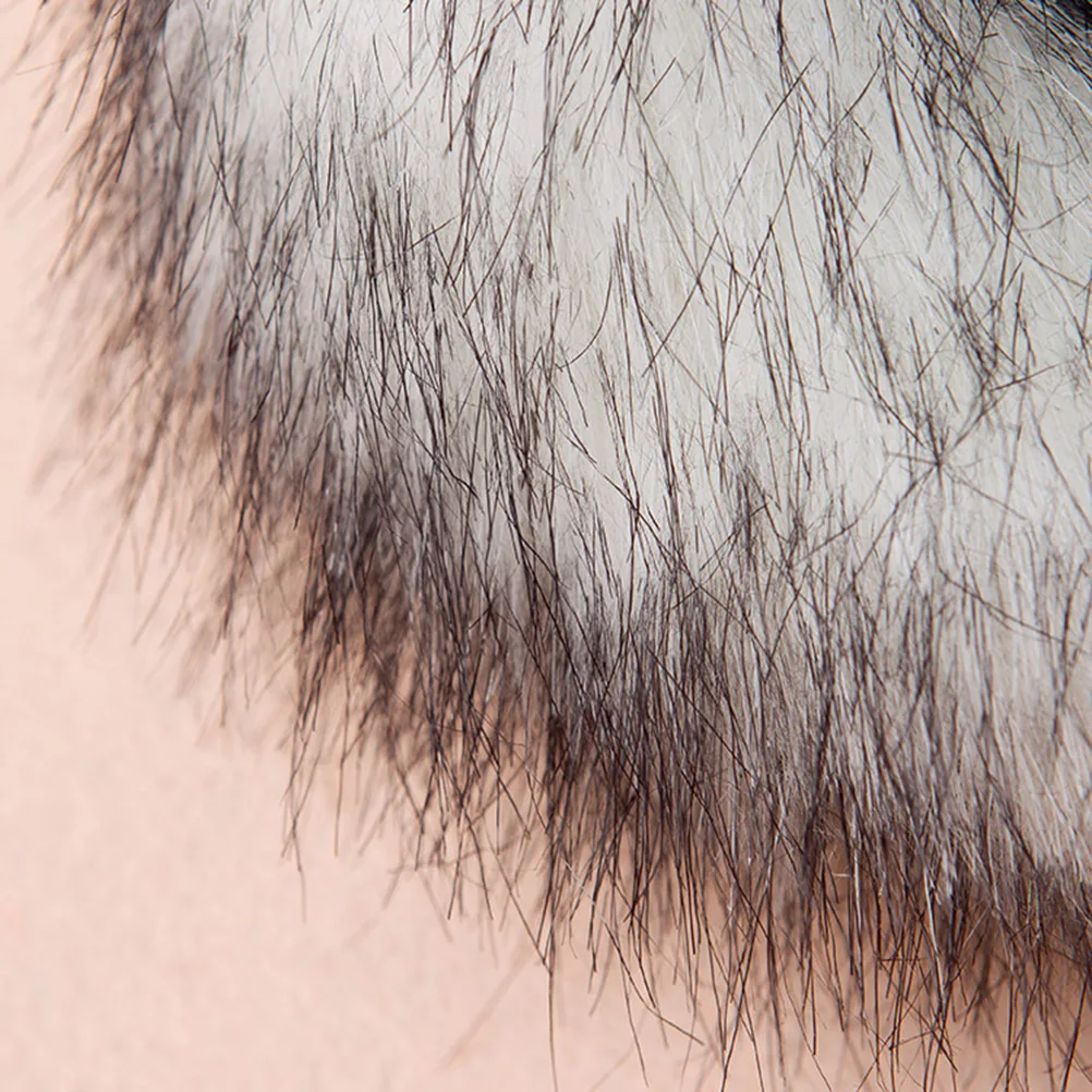 

1pc Realistic Adjustable Waist Strap For Halloween Party Costume Tail Cosplay Tail Costume Animal Dress Up Grey