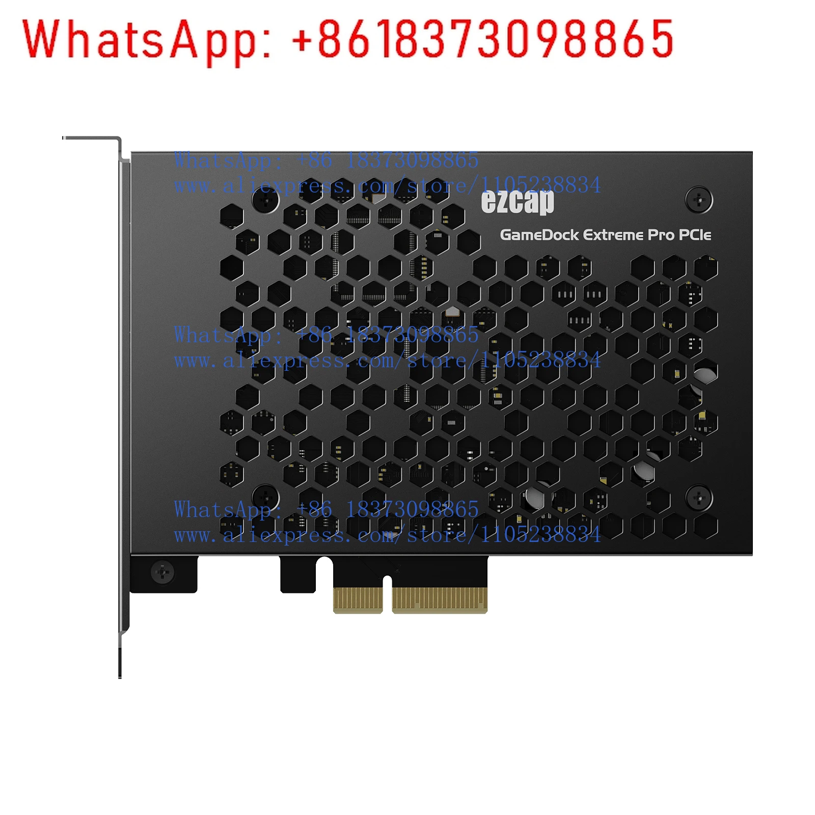 ezcap324B GameDock Extreme Pro PCIe Real 4K60 HDR VRR PCIE Video Capture recorder card 4K video capture 2160p144 recording