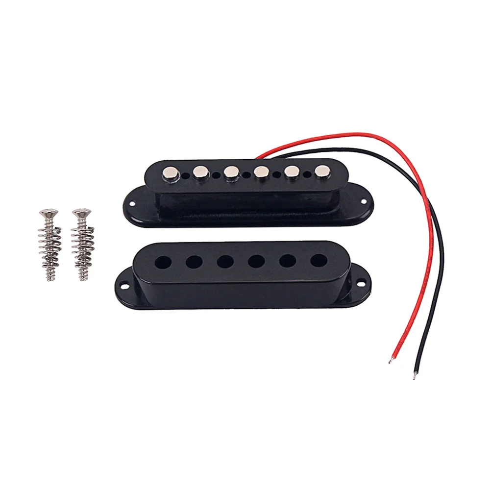 

Black Metal Single Humbucker Guitar Pickup Neck Rail Fixed Circuit Board 50mm Electric Guitar Parts Accessories Replacement