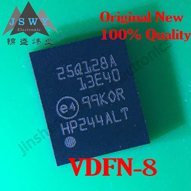 

1~100PCS N25Q128A13EF840F 25Q128A13E40 SMT VDFPN8 Memory Chip IC 128Mb 100% Authentic Good Quality Free Shipping