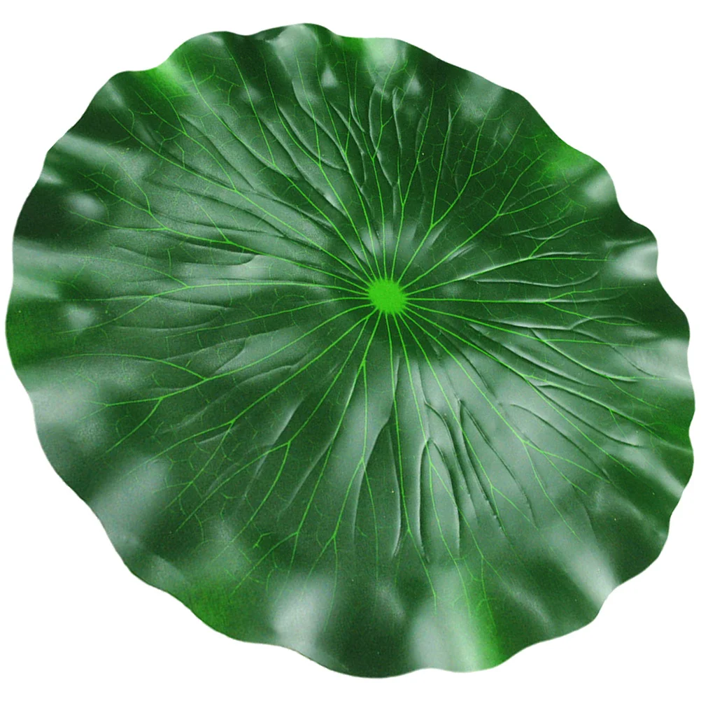 

Artificial Lotus Leaf Eva Material Realistic Fishpond Floating Decor Fish Tank Garden Fountain Decoration Photography Props