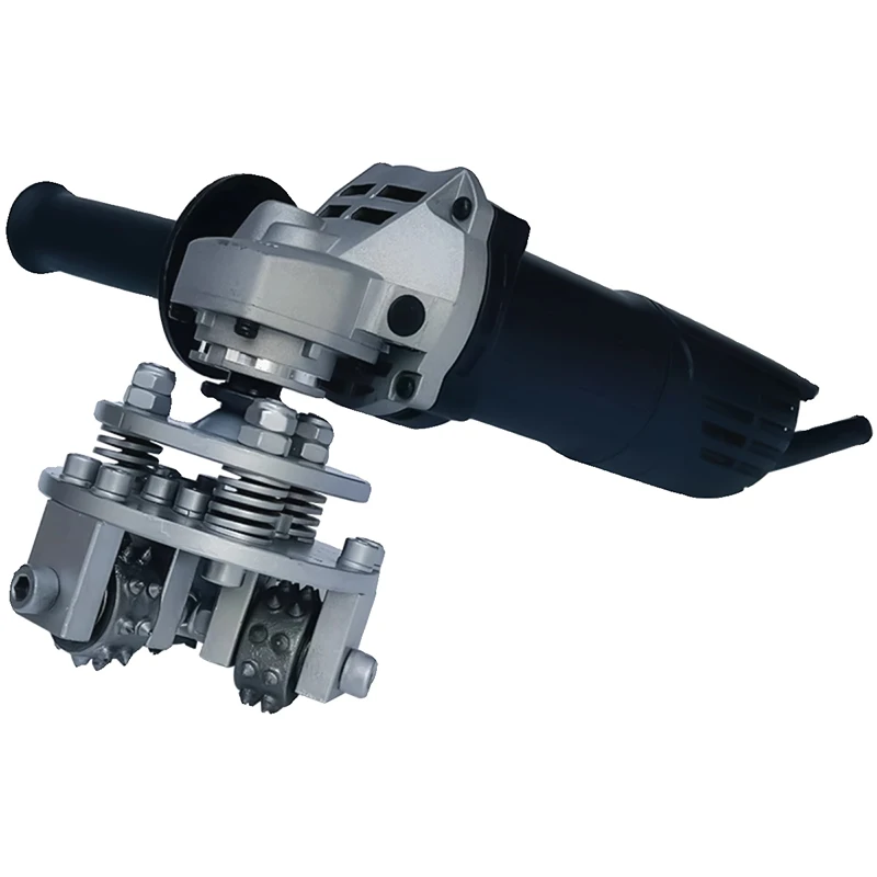 Electric Chipping Machine Variable Speed Hand Grinder Concrete Texturing Tool Concrete, Cement, Stone Texturing Wall Texturing F view 6