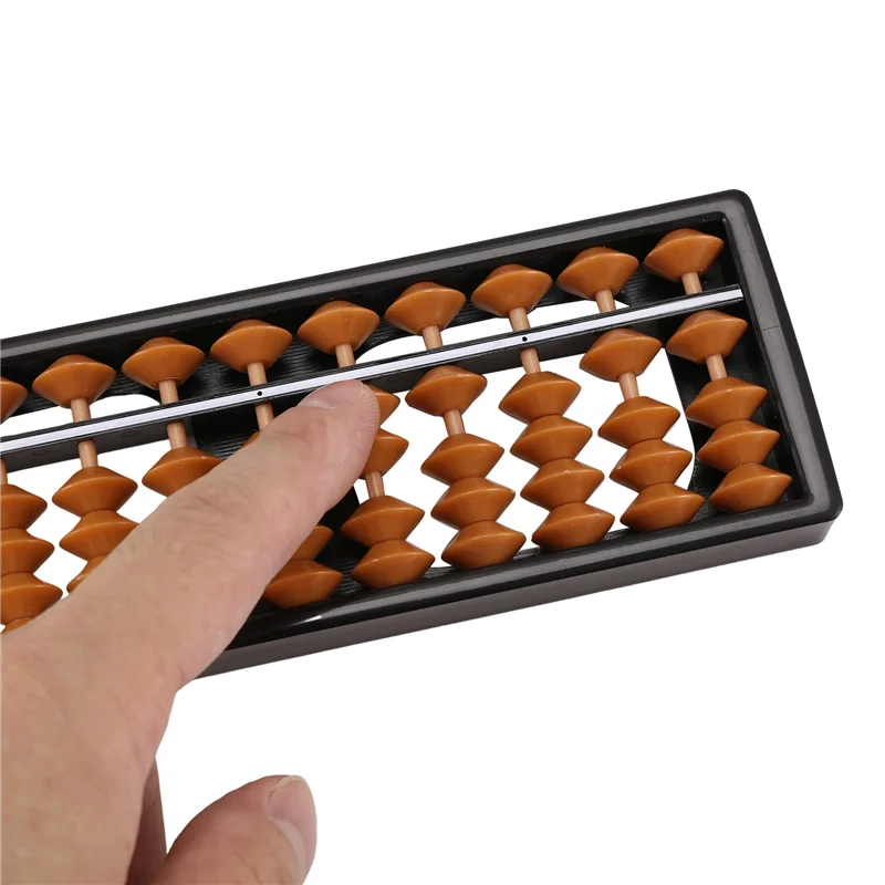 Venda quente ábaco brinquedo 11 dígitos criança escola aprendizagem matemática aritmética brinquedo chinês tradicional ábaco brinquedos educativos para crianças