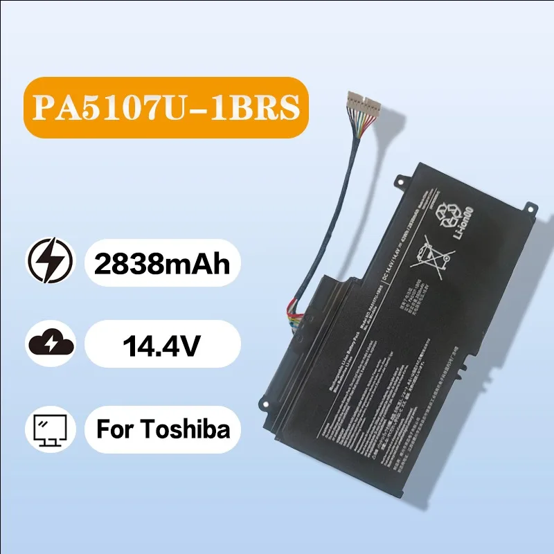 

Laptop Battery PA5107U - 1BRS for Toshiba S40A/S40TA/S50A/S55A/L55T/S55T 14.4V 2838mAh Replacement Battery