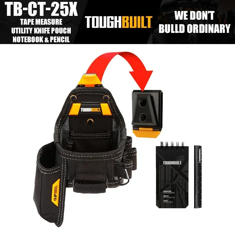 toughbuilt-tb-ct-25x-テープメジャー-ユーティリティナイフポーチ-ノート＆鉛筆ツール収納バッグ-建設・改修工具