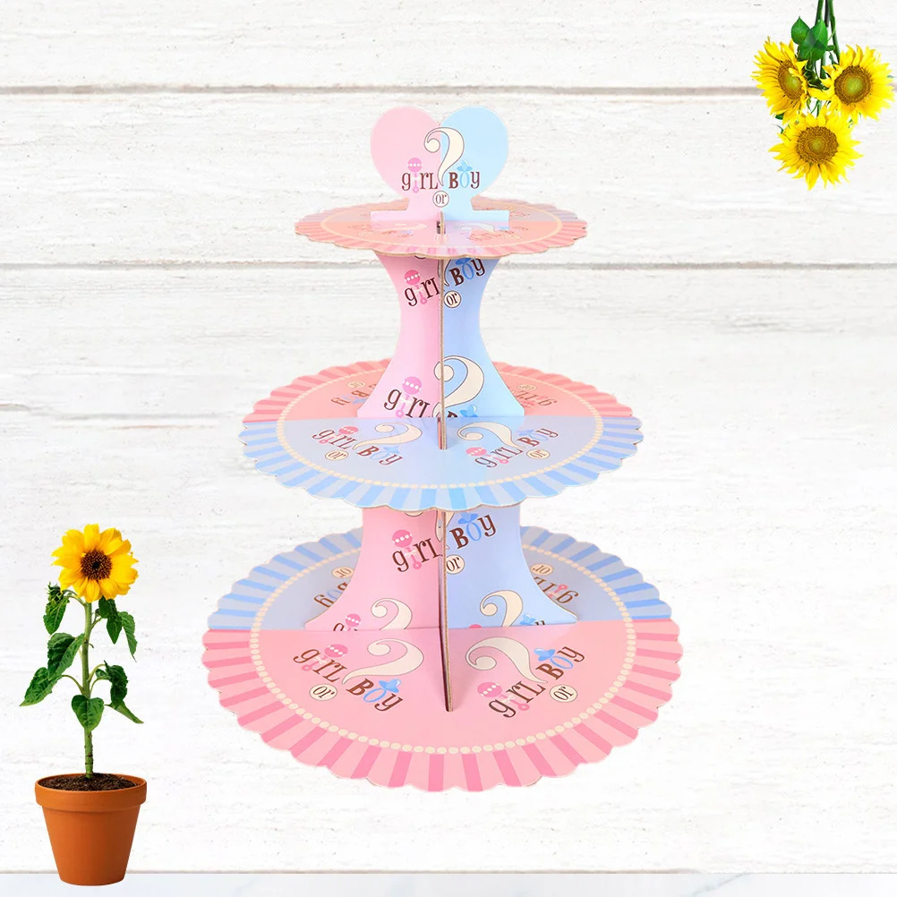 

Dessert Display Stands Cake 3-layers Rack Three Tiers Party Serving Platter Creaetive